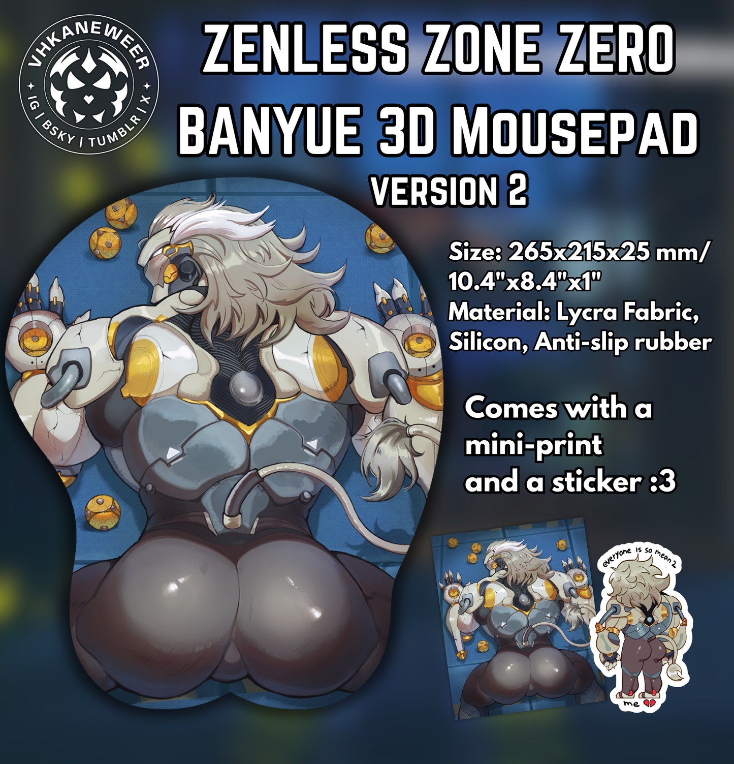 Banyue 3D Mousepad (BUNDLE)