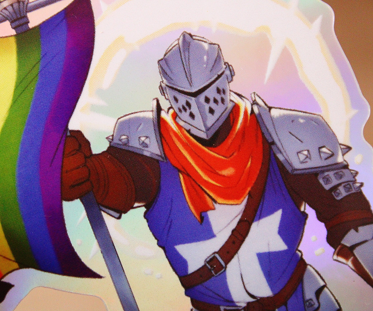 (SALE) Crusader Flag Sticker