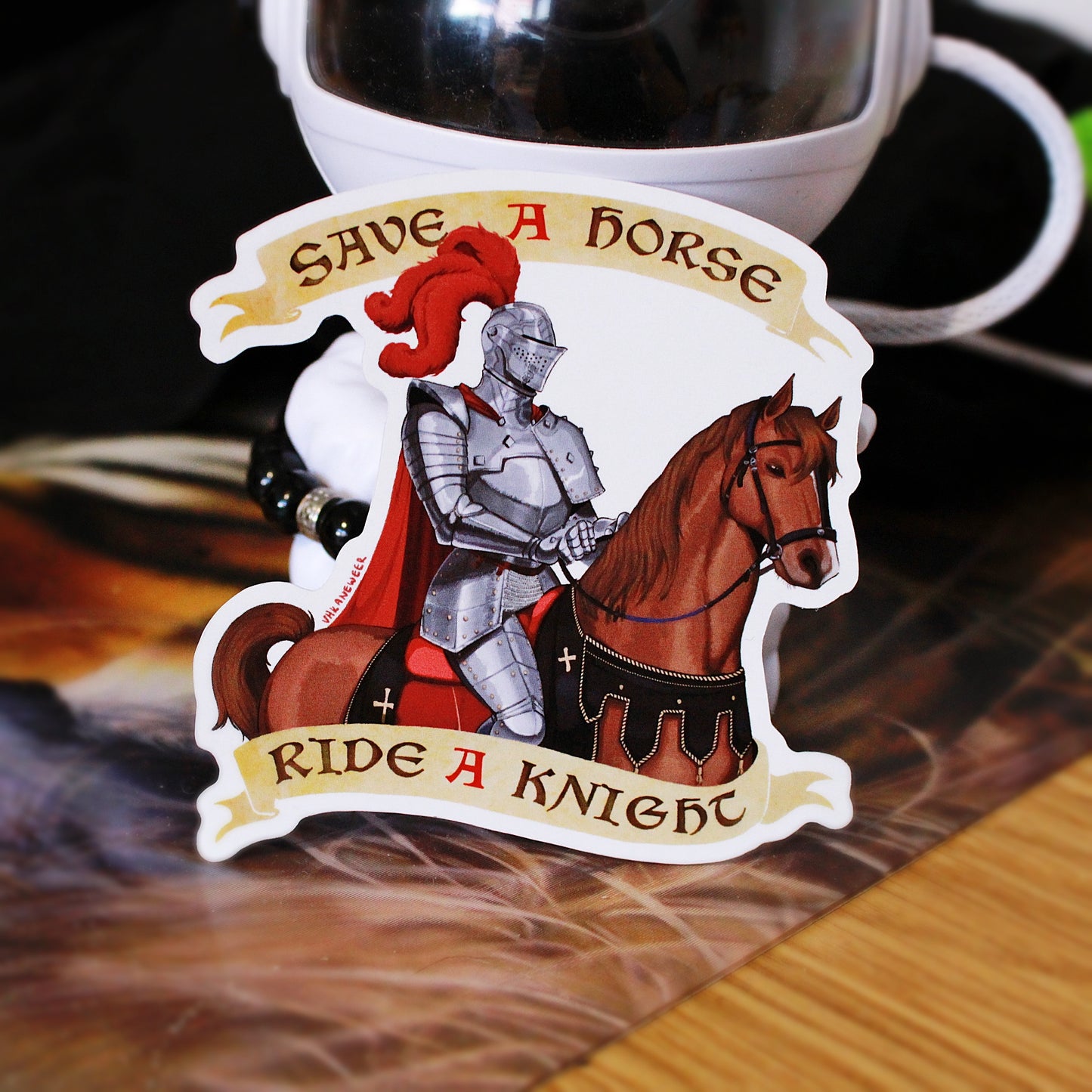 Save a Horse, Ride a Knight Sticker