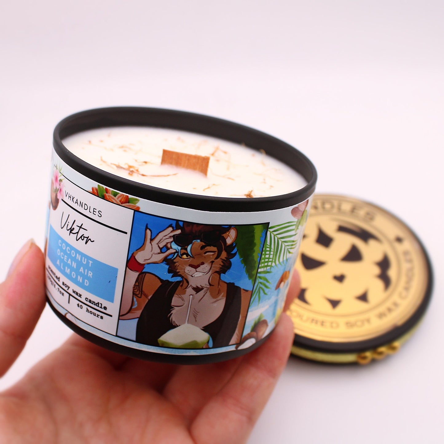 Scented Soy Candle - Viktor