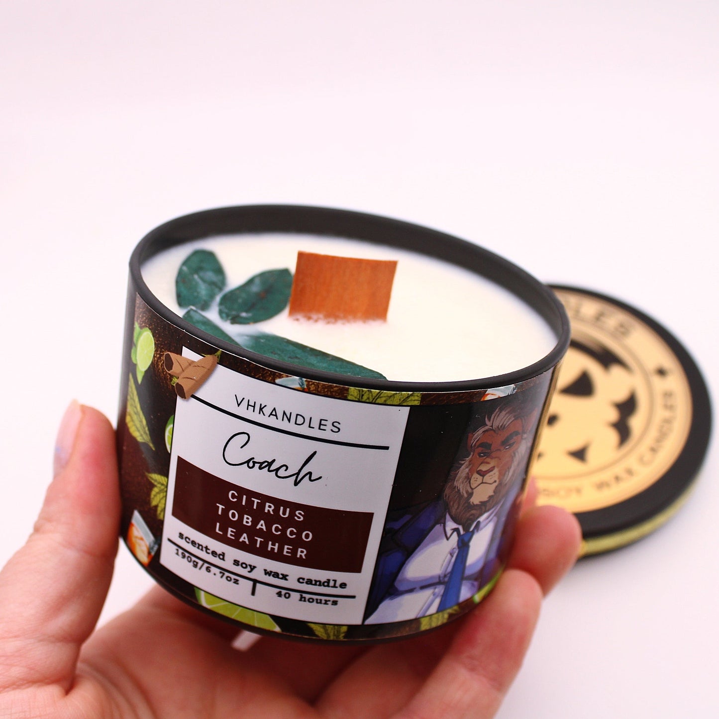 Scented Soy Candle - Coach