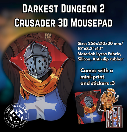 Crusader 3D Mousepad