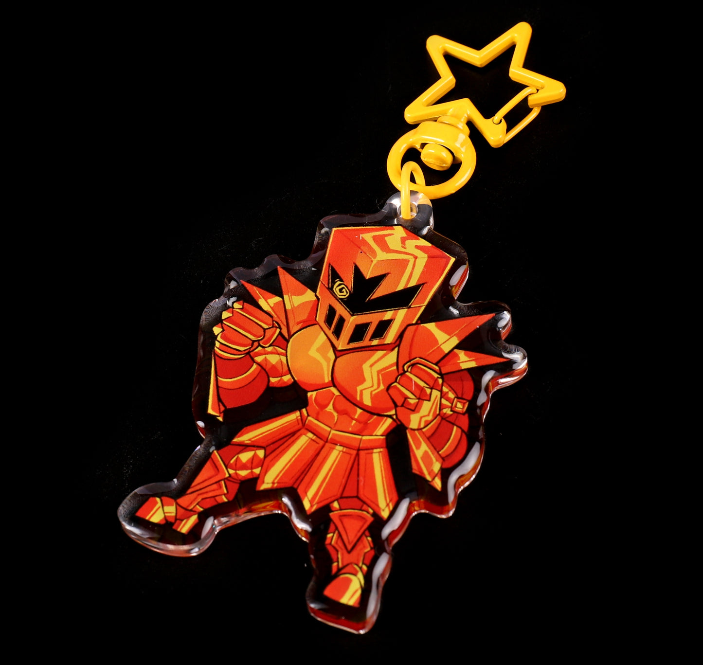FIGHT KNIGHT Keychain
