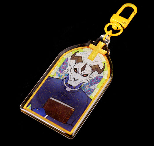 Eternal Stained Glass Keychain