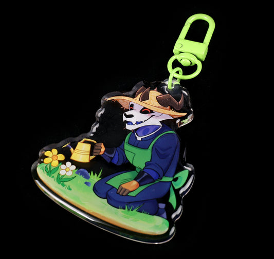 Eternal Gardening Keychain