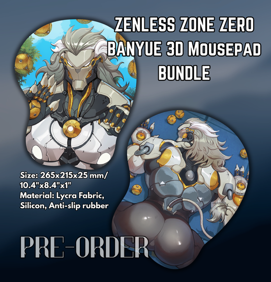 (PRE-ORDER) Banyue 3D Mousepad (BUNDLE)