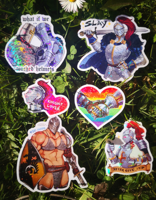 Knights Sticker Set