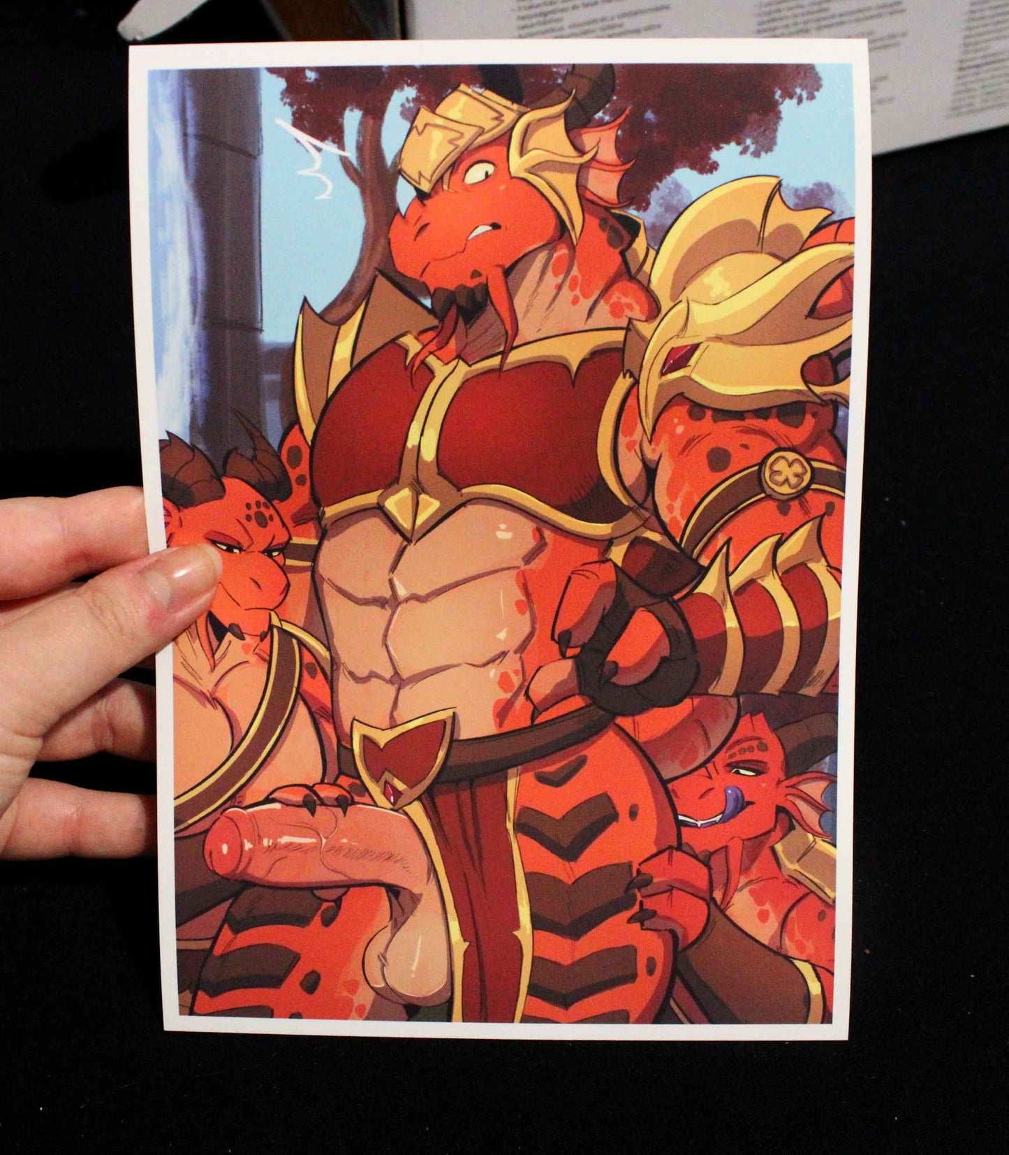 Lethanak & Guards A5 Print
