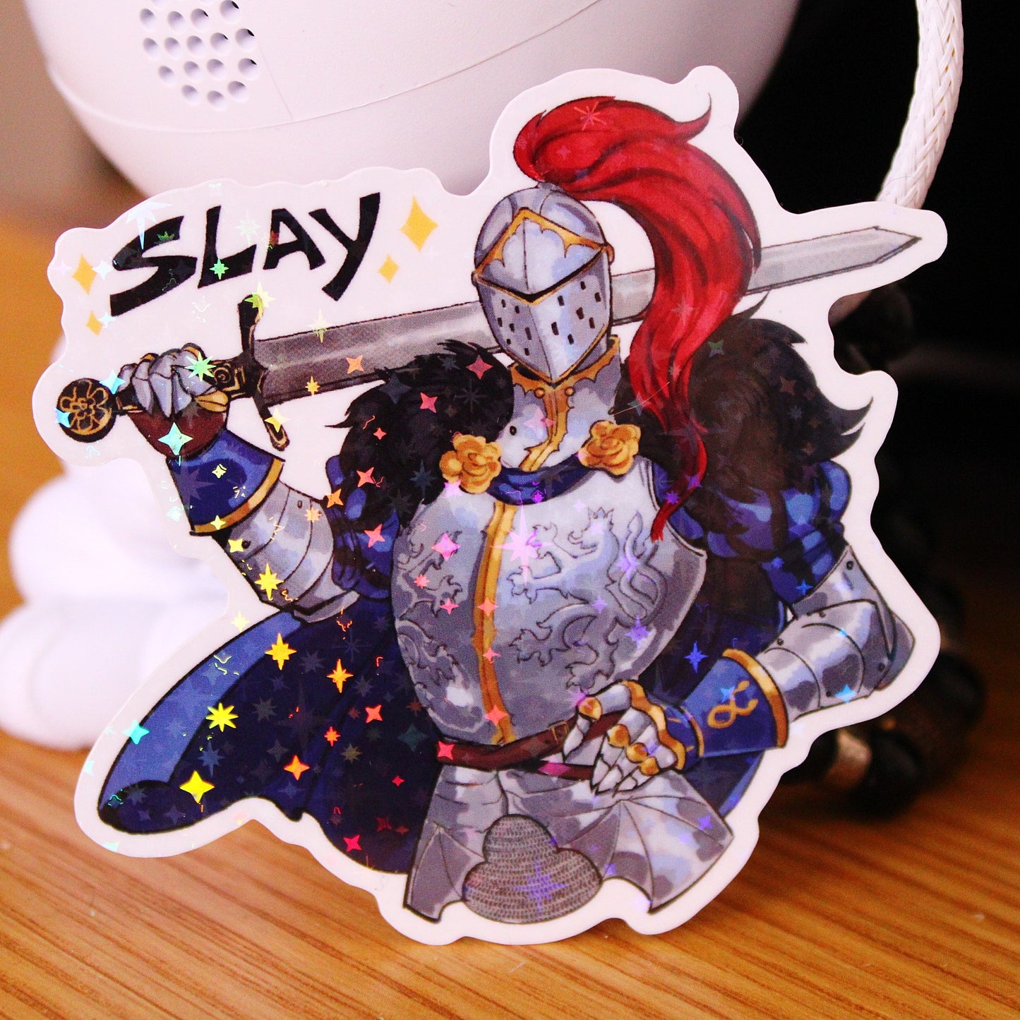 Knight Slay Sticker