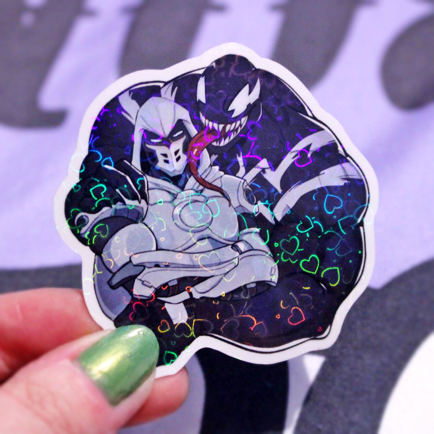 5Guys (Venom x Moon Knight) Sticker