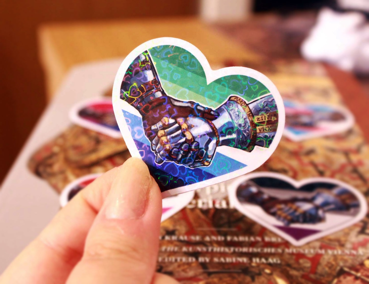 🏳️‍🌈 Knights Heart Sticker