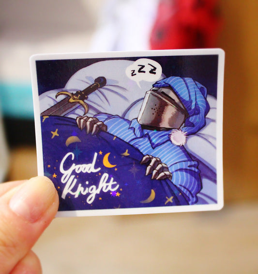 Good Knight Sticker