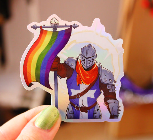 (SALE) Crusader Flag Sticker