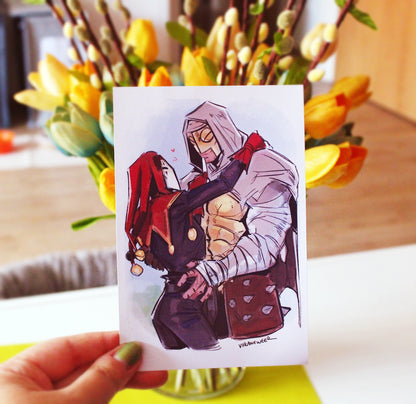 Leper/Jester A6 Print