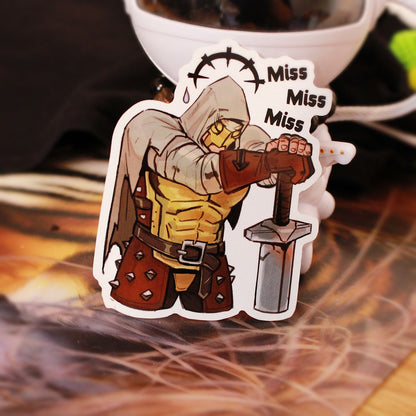 Leper Miss Sticker