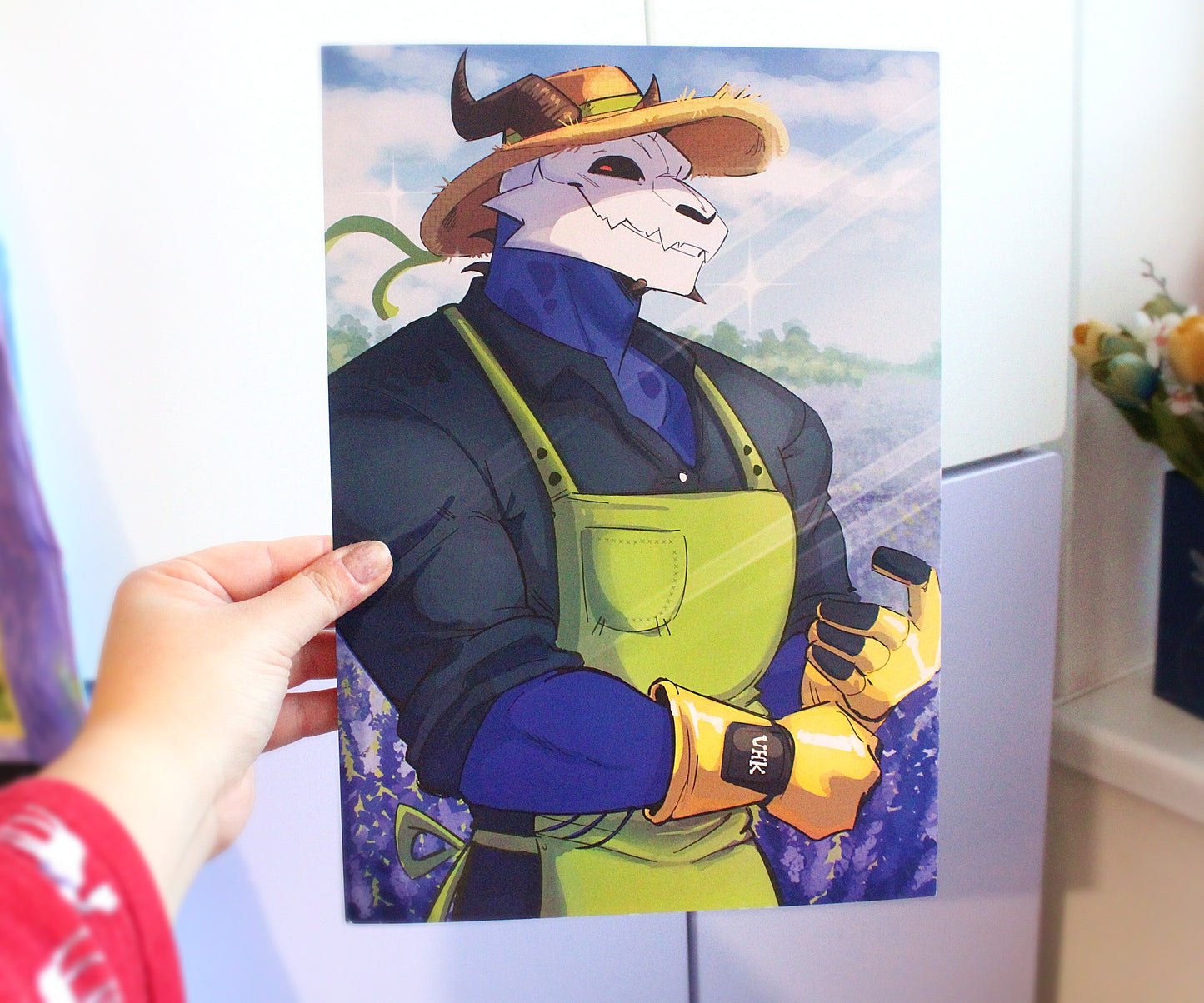 Lavender Field Print