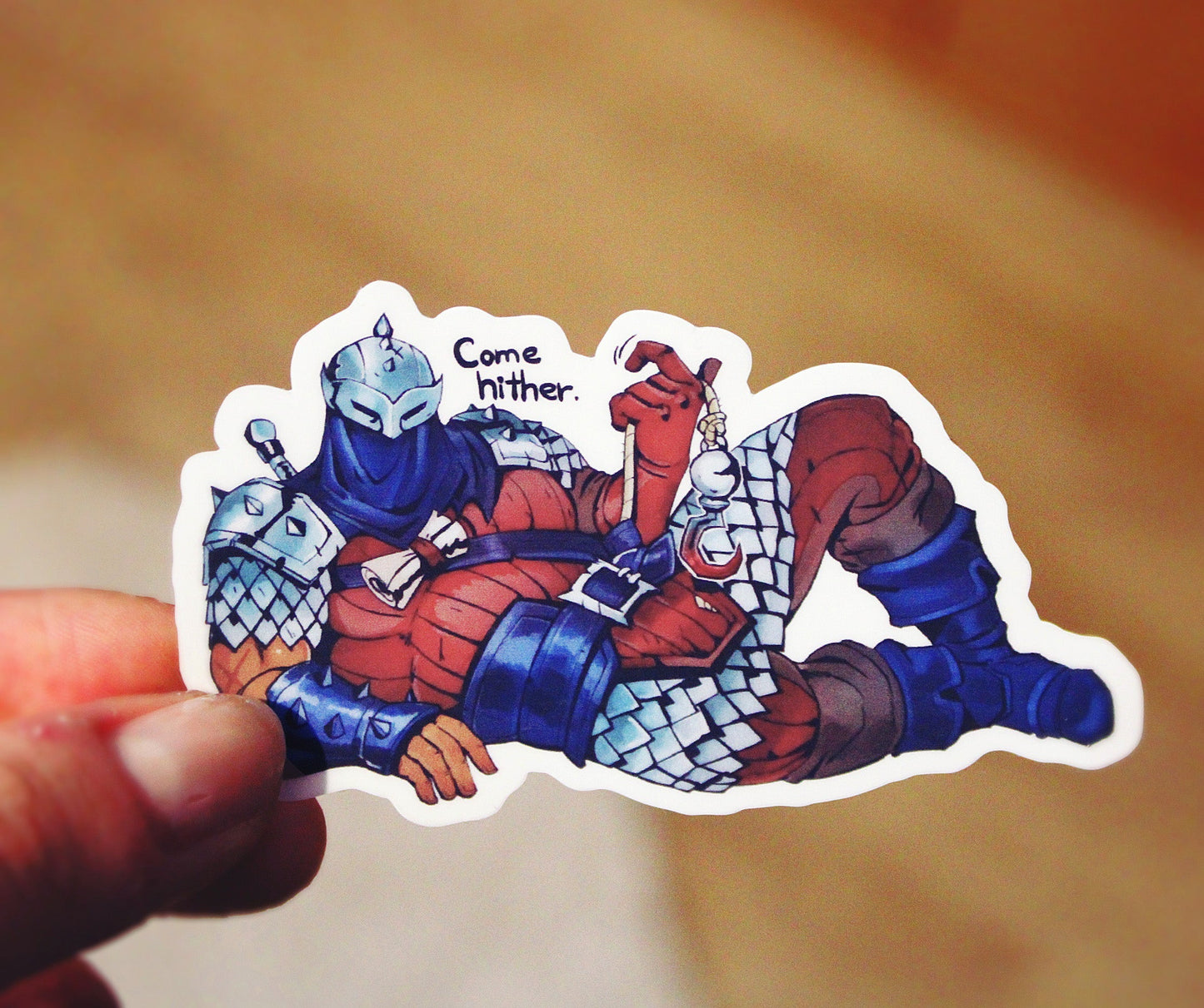 Come Hither Sticker