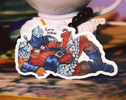Come Hither Sticker