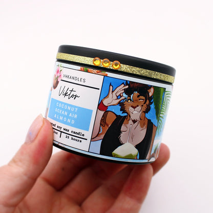 Scented Soy Candle - Viktor