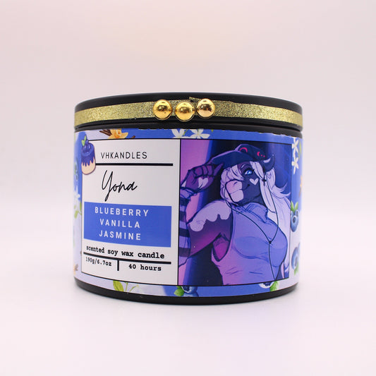 Scented Soy Candle - Yona