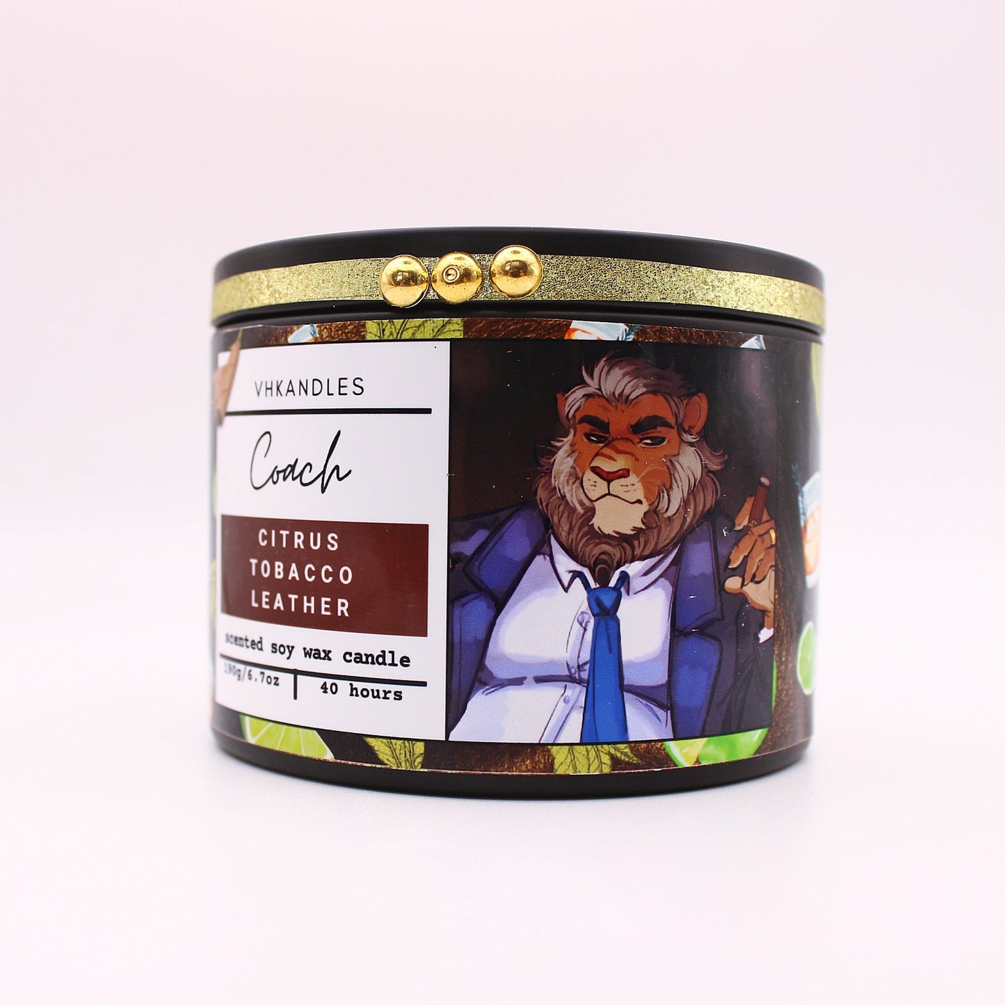 Scented Soy Candle - Coach