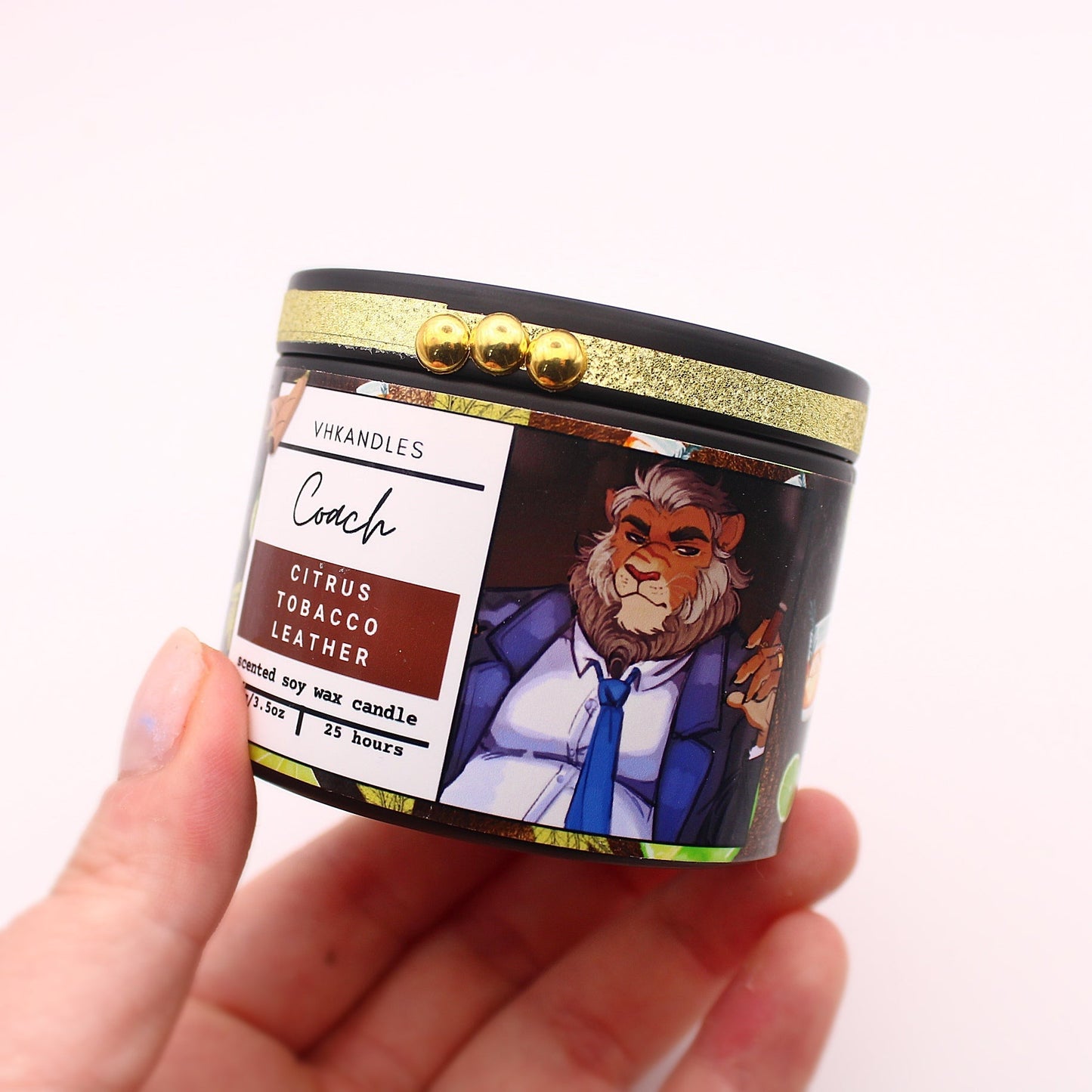 Scented Soy Candle - Coach