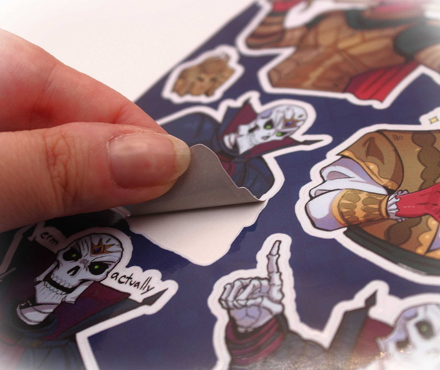 The Red Prince / Fane Sticker DOS Sheet