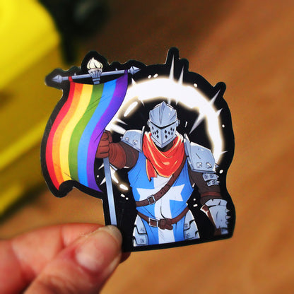 Crusader Flag Sticker