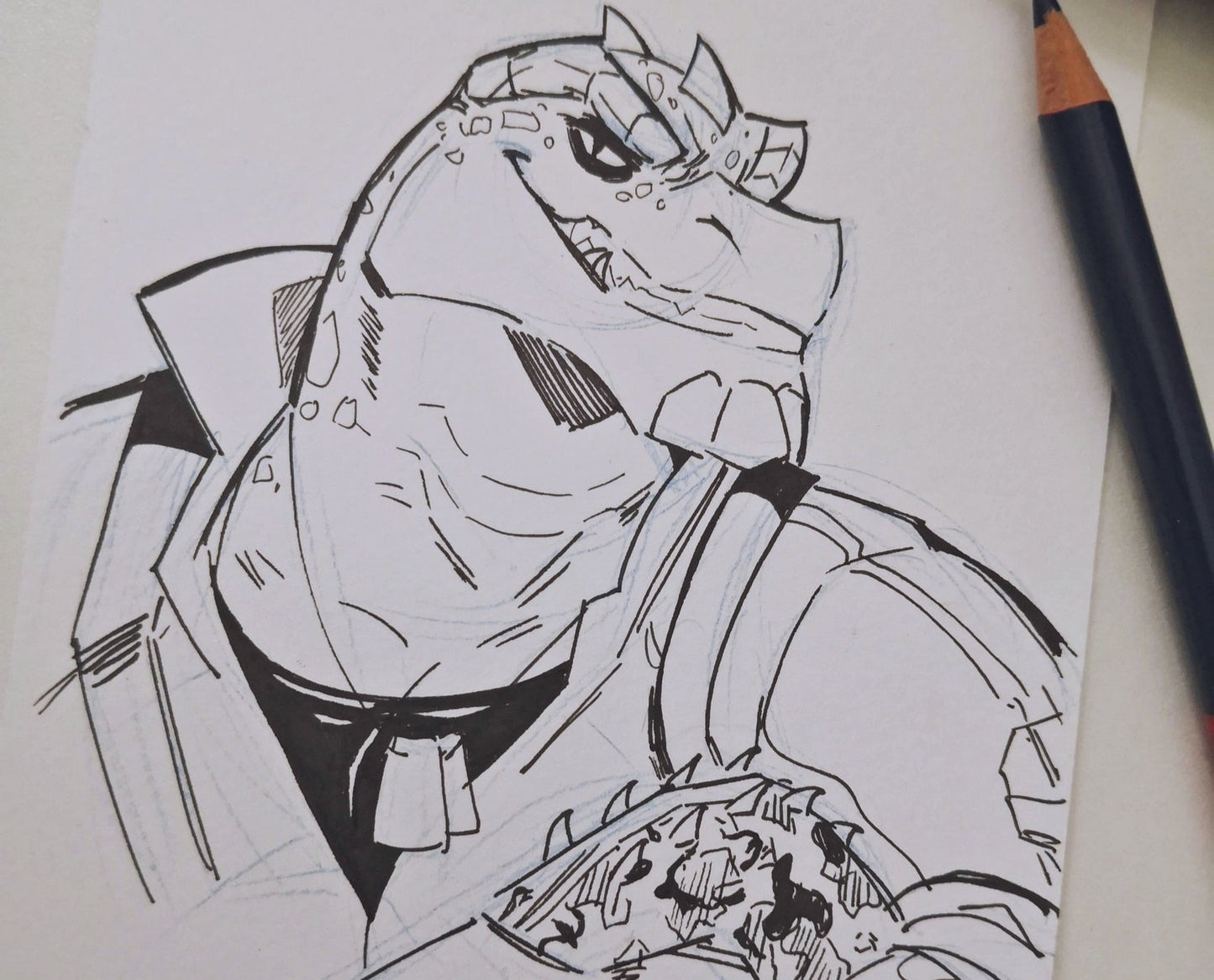 Personalized thank-you sketch