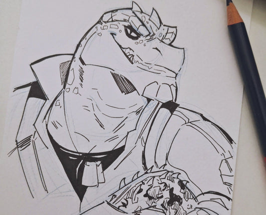 Personalized thank-you sketch