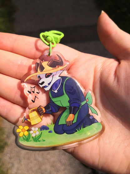 Eternal Gardening Keychain