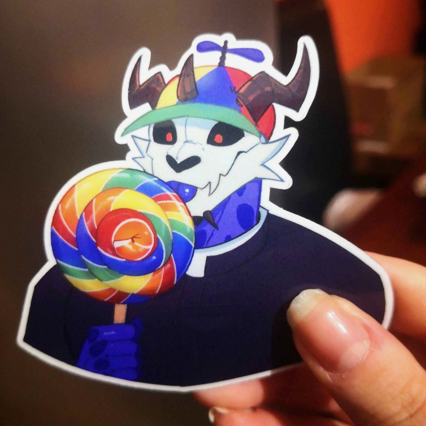 Eternal Lollipop Fridge Magnet