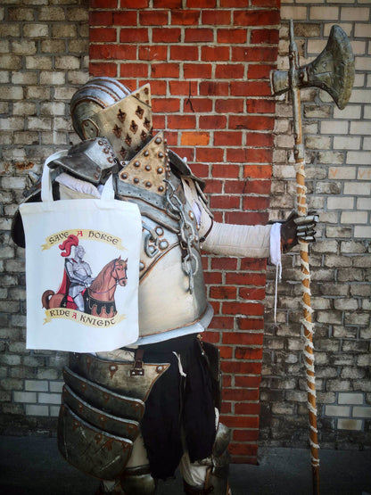 Save a Horse Ride a Knight Tote Bag