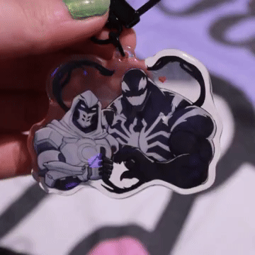 5Guys Otaku Heart Keychain