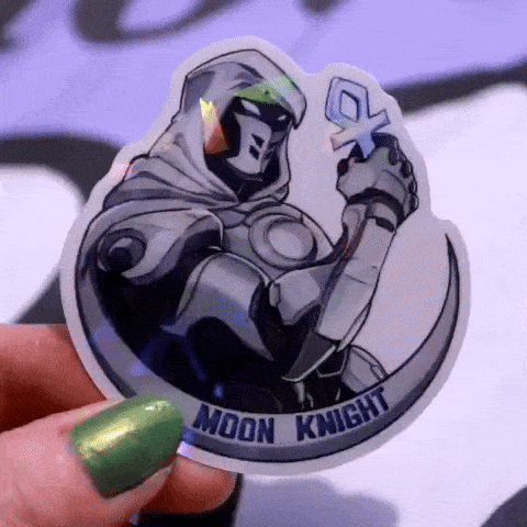 Moon Knight Sticker