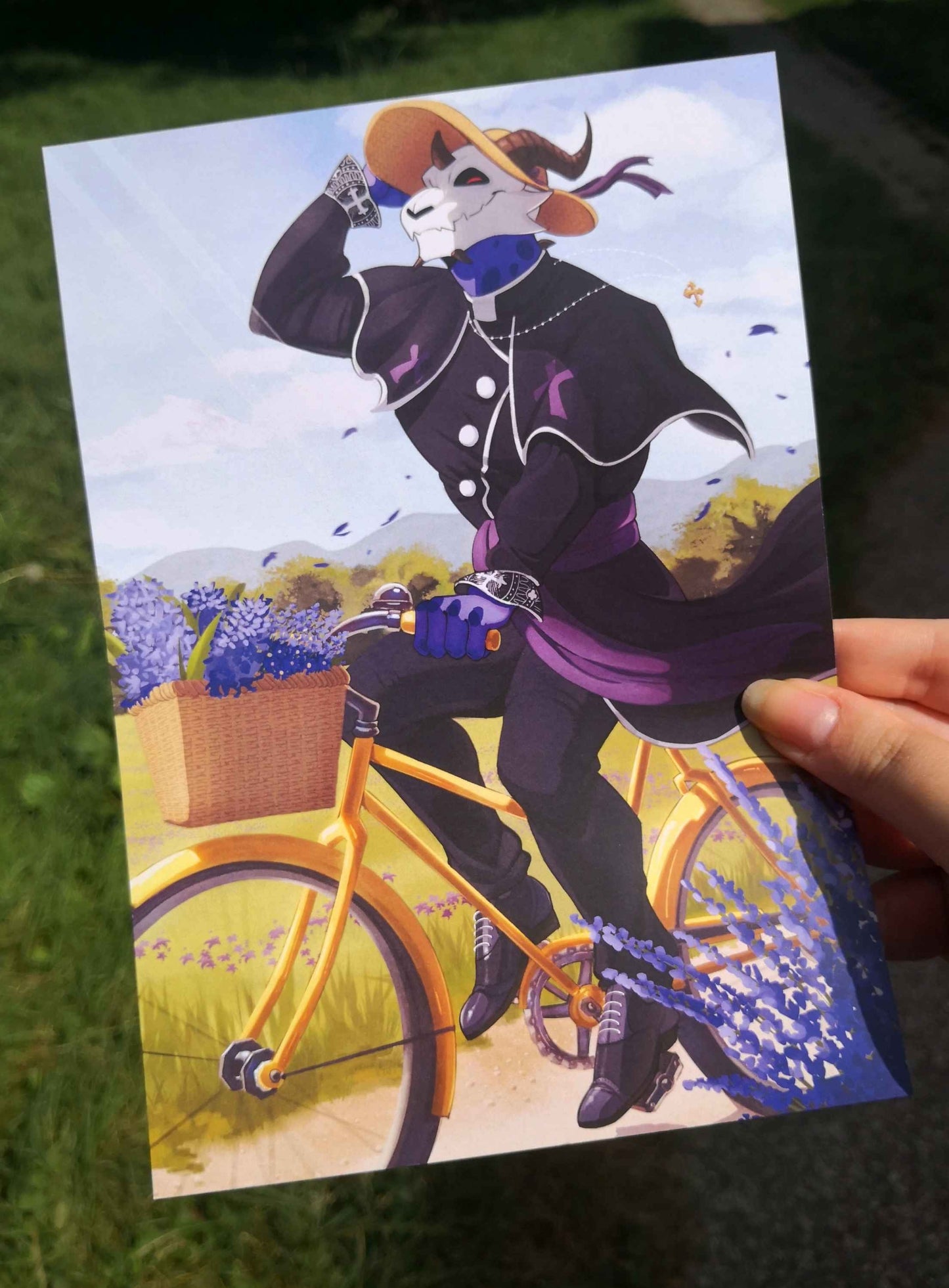 Eternal Bicycle A5 print