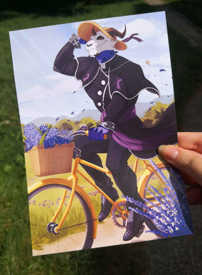 Eternal Bicycle A5 print