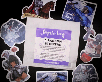 Oopsie Bag - stickers